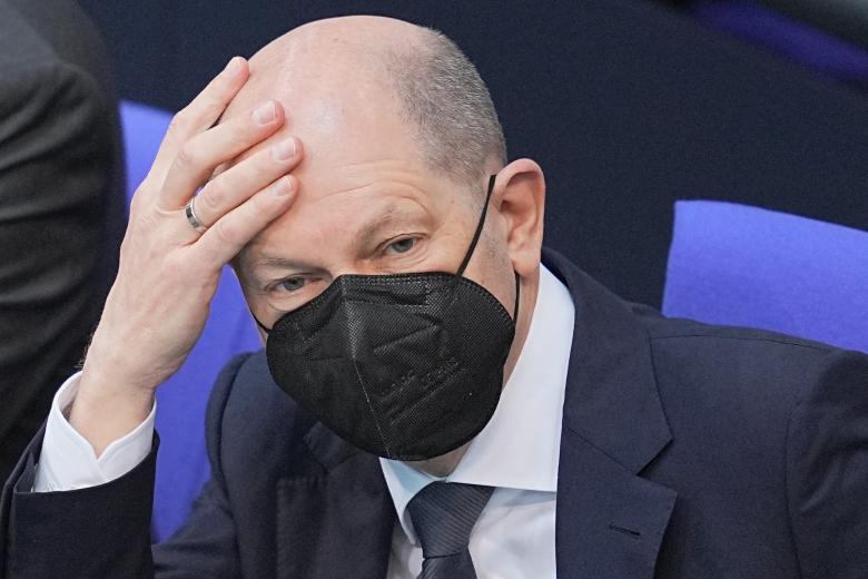 Канцлер ФРГ Олаф Шольц