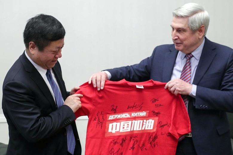 Чжан Ханьхуэй и Иван Мельников