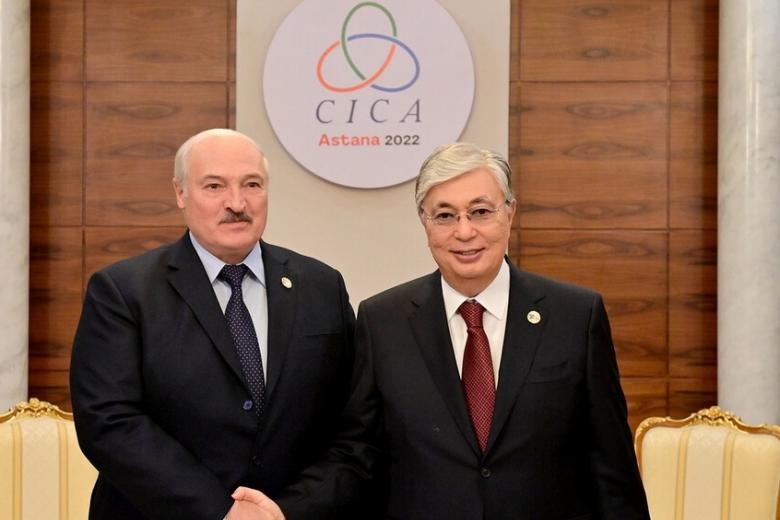 Александр Лукашенко, Касым-Жомарт Токаев