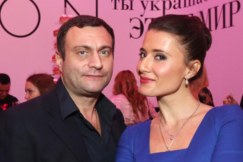 Телеведущая Яна Лапутина с супругом Отари Гогиберидзе