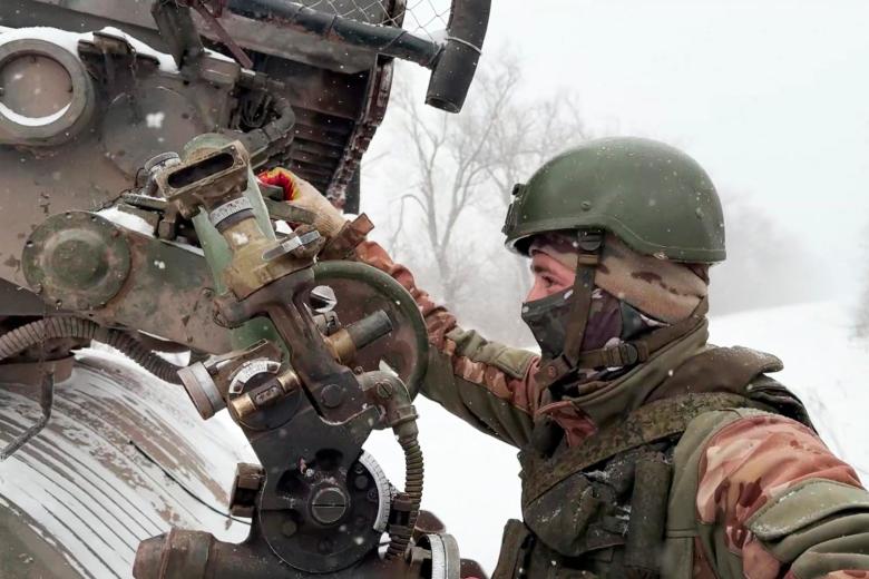 Военнослужащий ВС РФ в зоне СВО