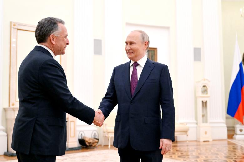 Стивен Уиткофф, Владимир Путин
