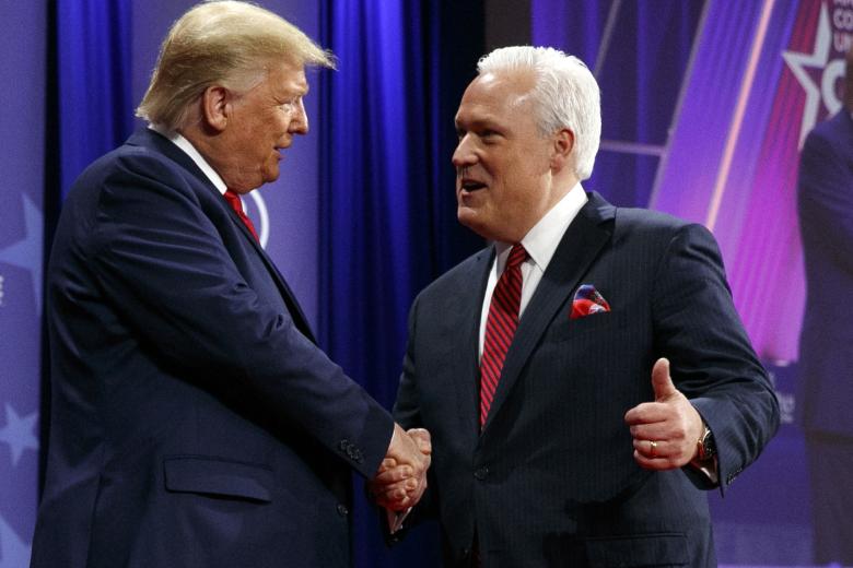 Дональд Трамп и Мэтт Шлапп