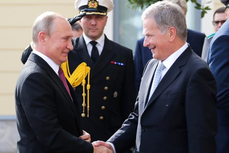 Владимир Путин и  Саули Ниинистё