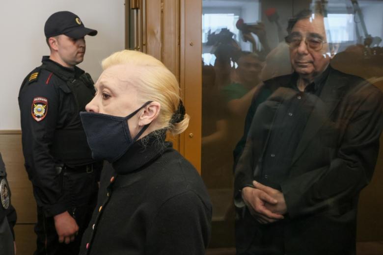 Актриса Наталья Дрожжина после оглашения приговора в Замоскворецком суде