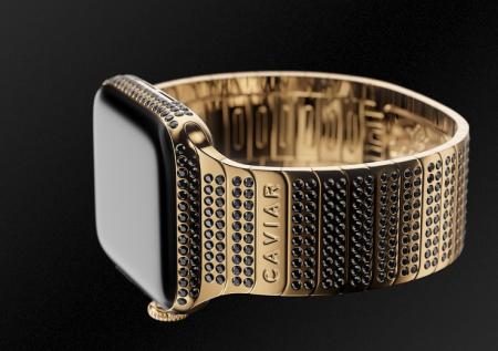 Caviar украсила Apple Watch 4 тремя сортами икры