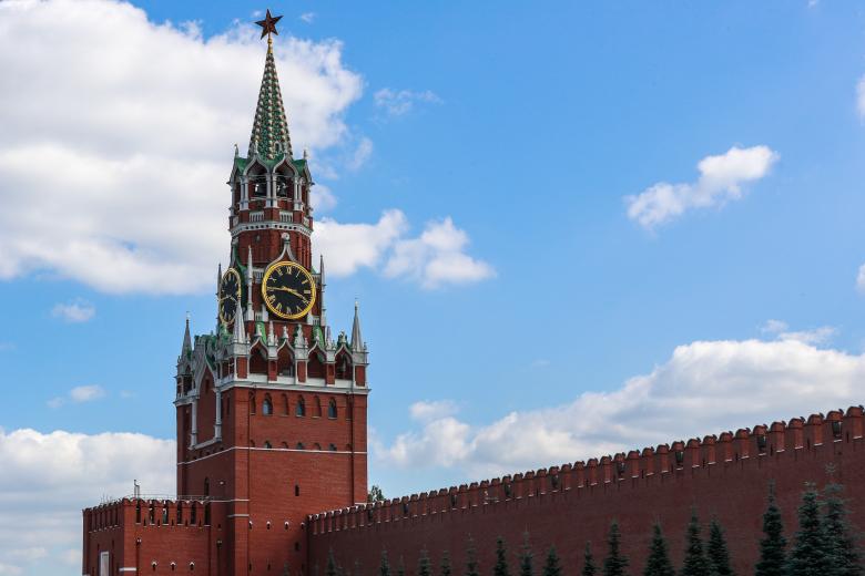 Вид на Московский Кремль