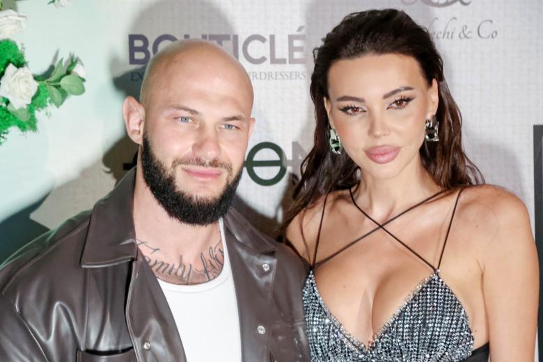 Рэпер Джиган и его супруга блогер Оксана Самойлова