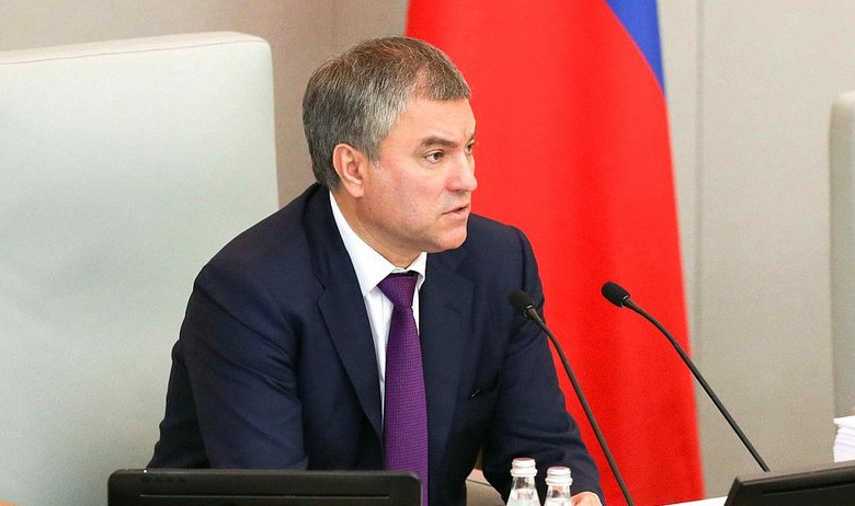 Спикер нижней палаты парламента Вячеслав Володин