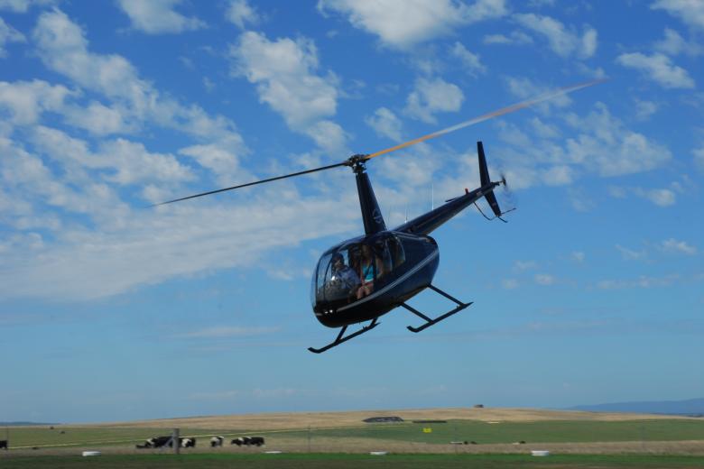 Вертолет Robinson R44
