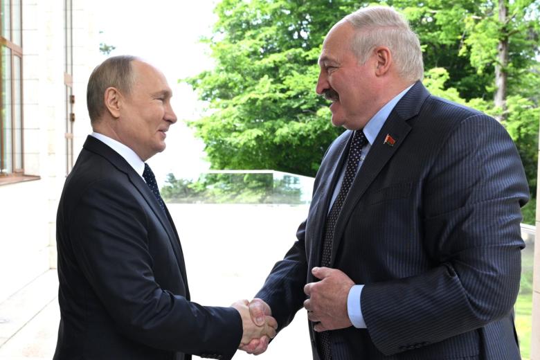 Владимир Путин, Александр Лукашенко
