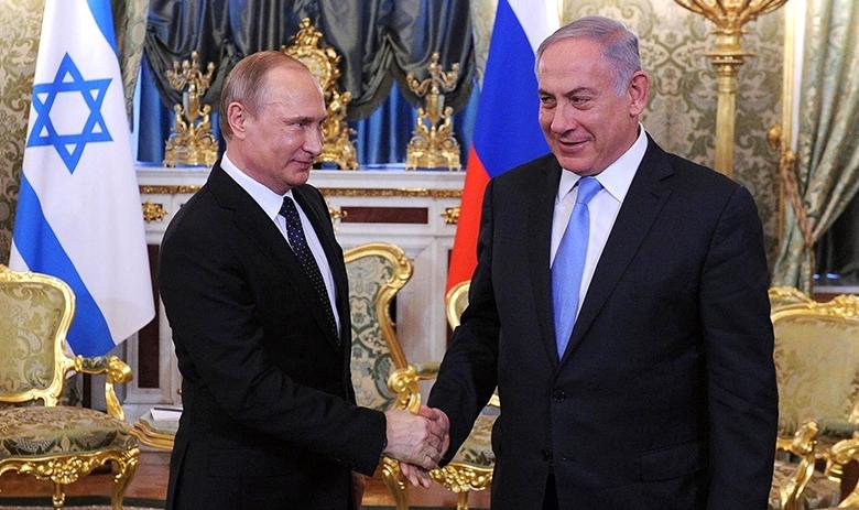 Президент РФ Владимир Путин и премьер-министр Израиля Биньямин Нетаньяху