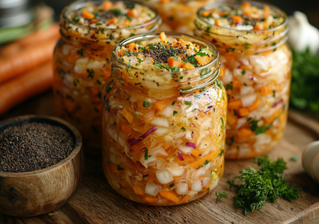 Квашеная капуста по-сибирски — старинный рецепт с тмином и морковью