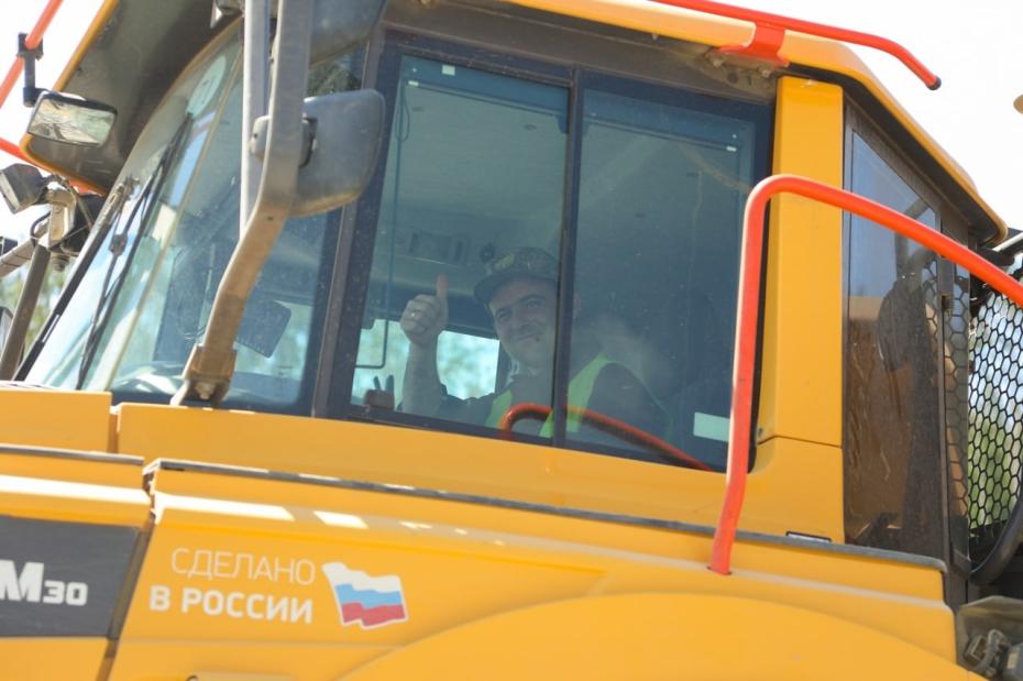 Участок строительства БАМ-2
