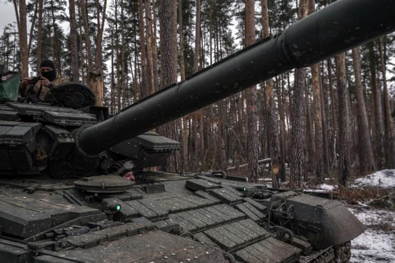Солдаты ВСУ в зоне боевых действий