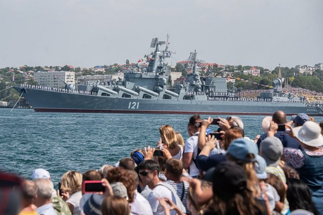 Парад ВМФ в Севастополе
