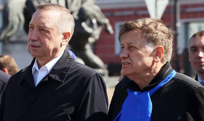 Александр Беглов и Вячеслав Макаров