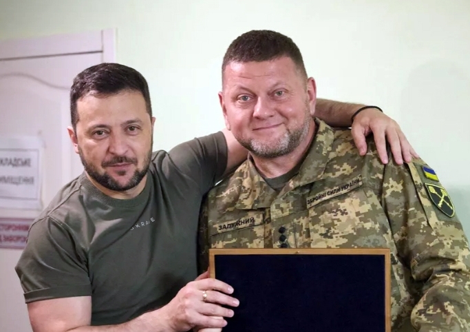 Владимир Зеленский и Валерий Залужный