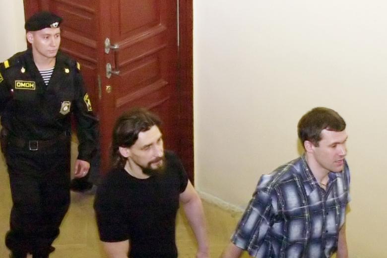 Признанные виновными в убийстве депутата Госдумы РФ Галины Старовойтовой Юрий Колчин и Виталий Акишин
