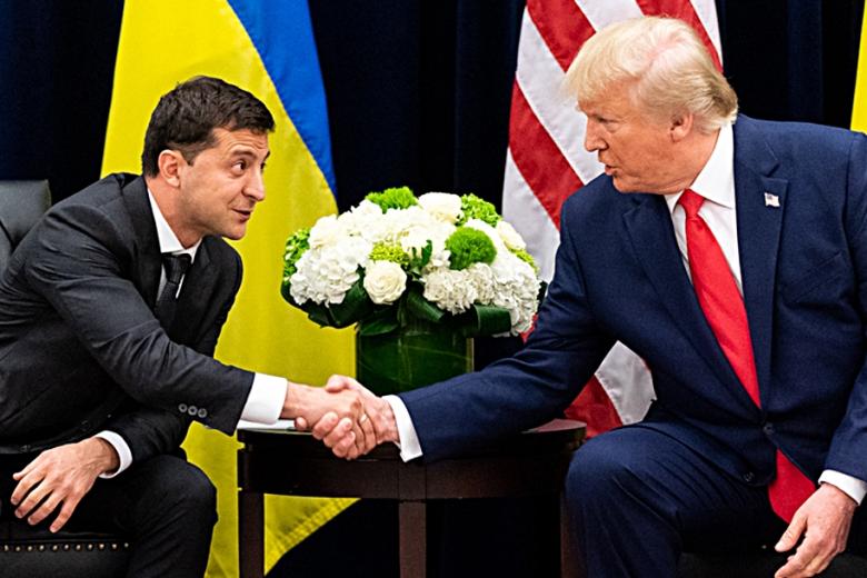 Владимир Зеленский и Дональд Трамп