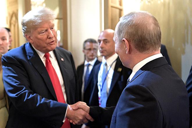Дональд Трамп и Владимир Путин