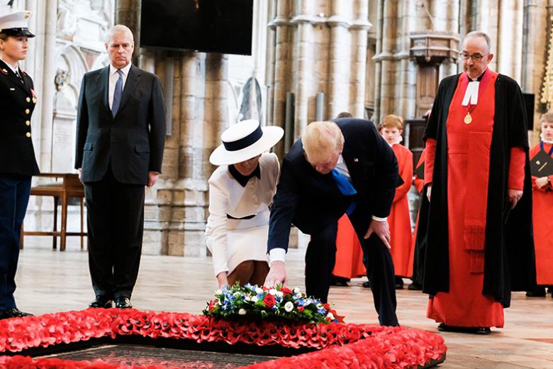 Меланья и Дональд Трамп