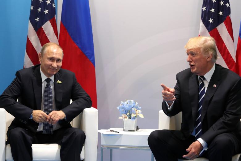 Владимир Путин, Дональд Трамп