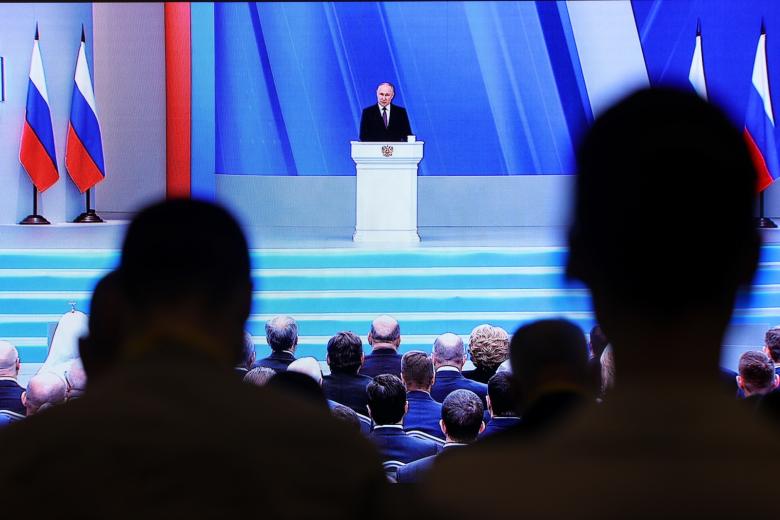 Трансляция выступления президента РФ Владимира Путина