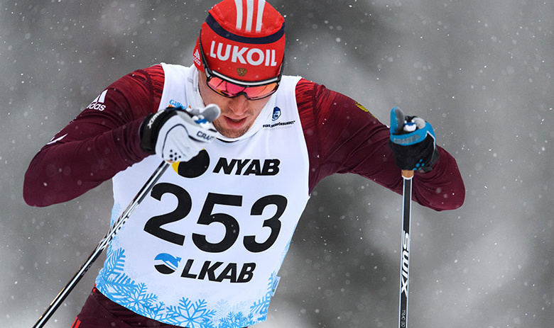 Лыжник Александр Легков