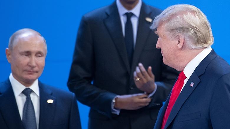 Владимир Путин и Дональд Трамп