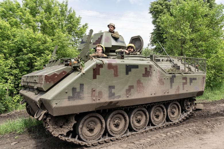 Бойцы минометной артиллерийской бригады ВСУ