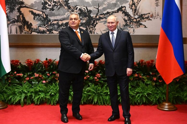 Виктор Орбан и Владимир Путин