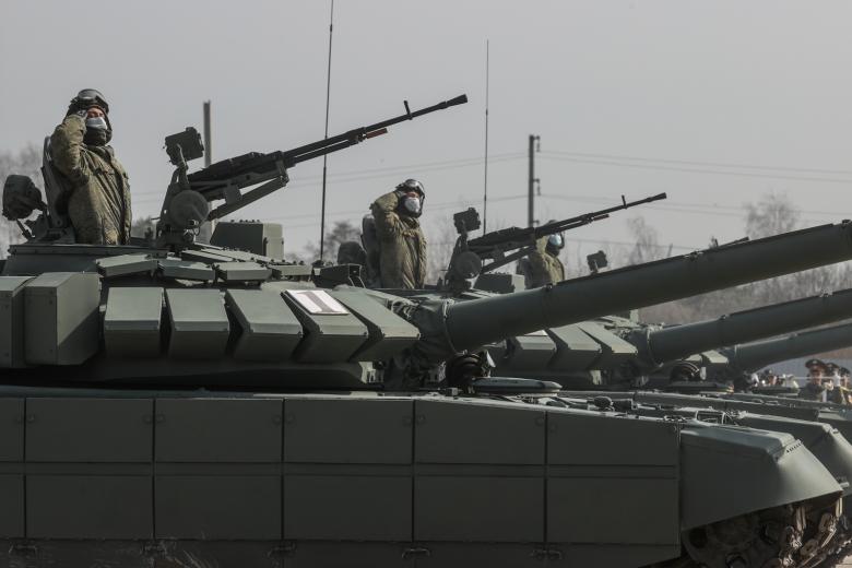 Танки Т-72Б3М ВС РФ