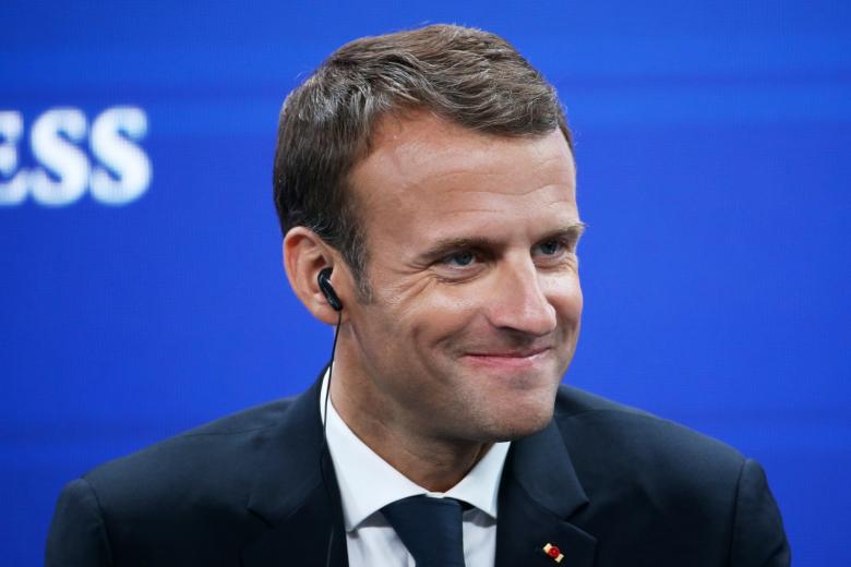 Президент Франции Эммануэль Макрон