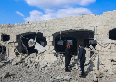 Сирийская армия вошла в занятый боевиками город Мааррет-эн-Нууман