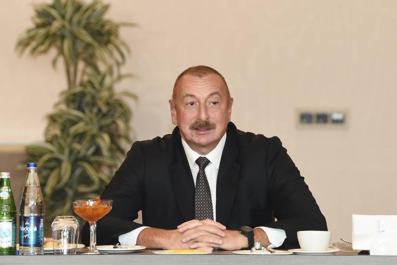 Президент Азербайджана Ильхам Алиев