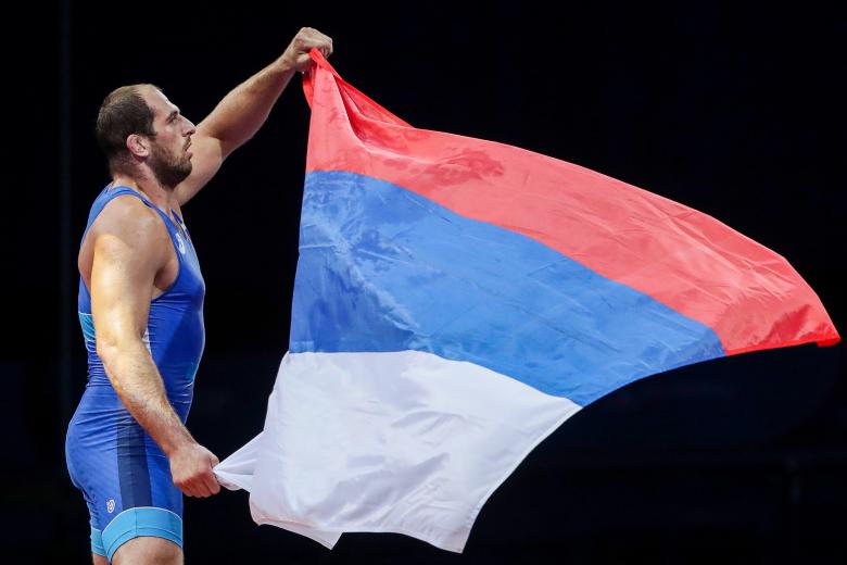 Спортсмен из России Анзор Хизриев