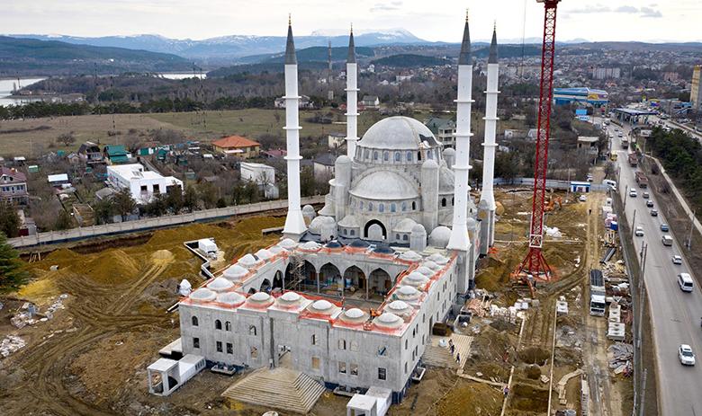 Строительство Соборной мечети в Симферополе