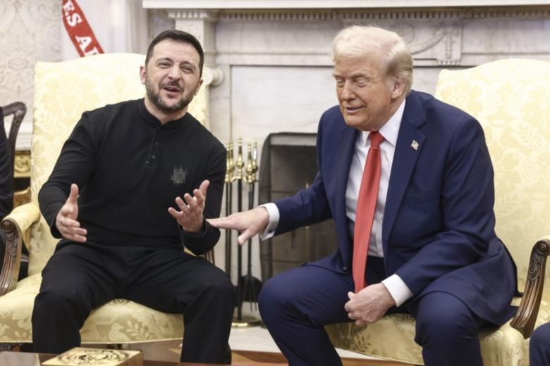 Владимир Зеленский и Дональд Трамп