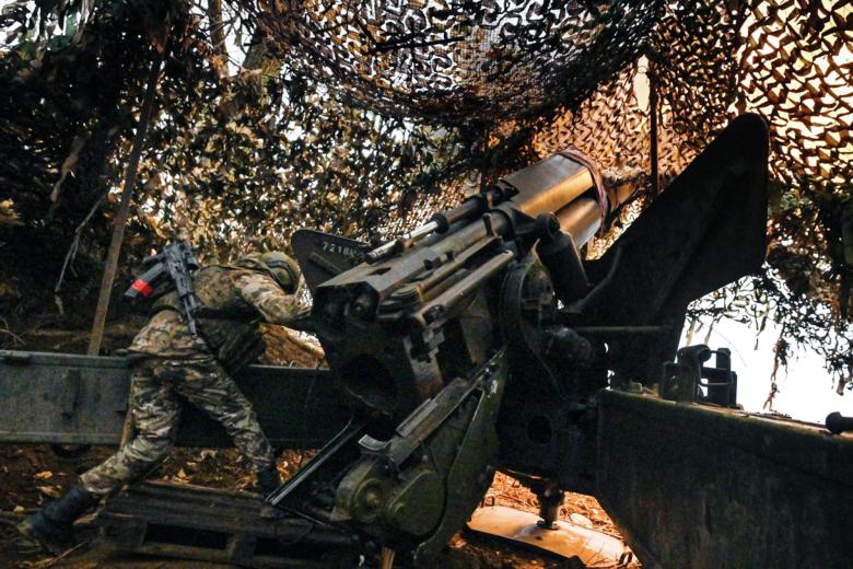 Военнослужащий ВС РФ в зоне СВО