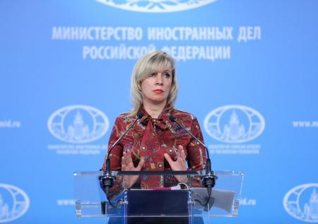 Захарова рассказала, как Киев обиделся на «холодный эстонский душ»