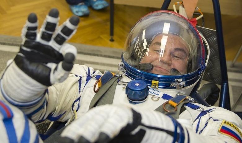 Российский космонавт Алексей Овчинин