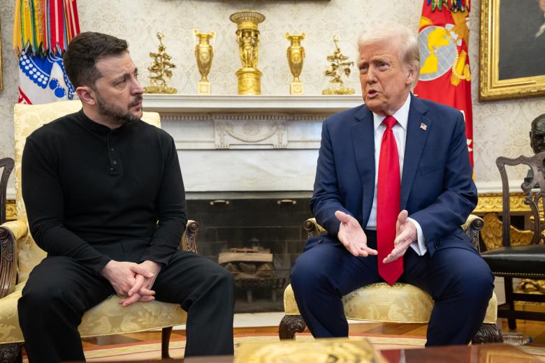 Дональд Трамп и Владимир Зеленский