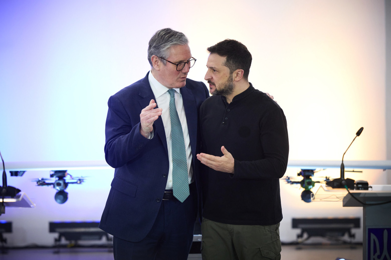 Кир Стармер и Владимир Зеленский