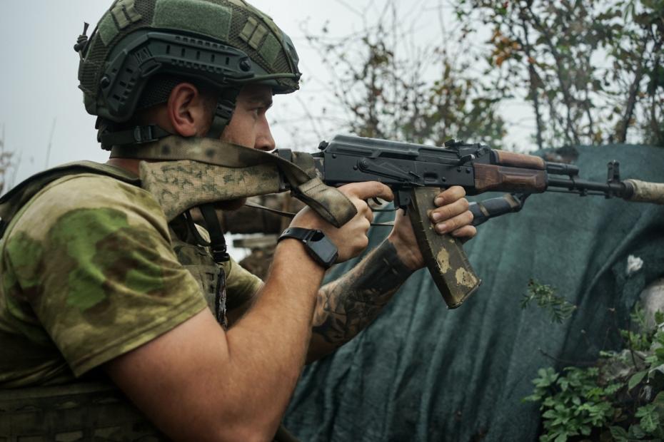 Огневые позиции находятся так близко, что иногда можно услышать речь противника