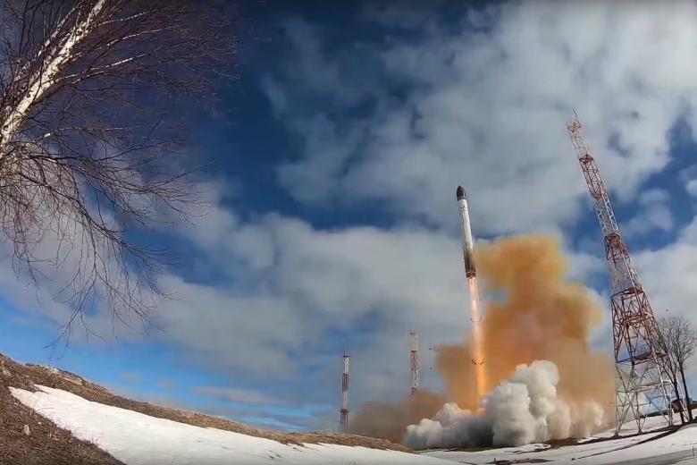 Российская ракета «Сармат»