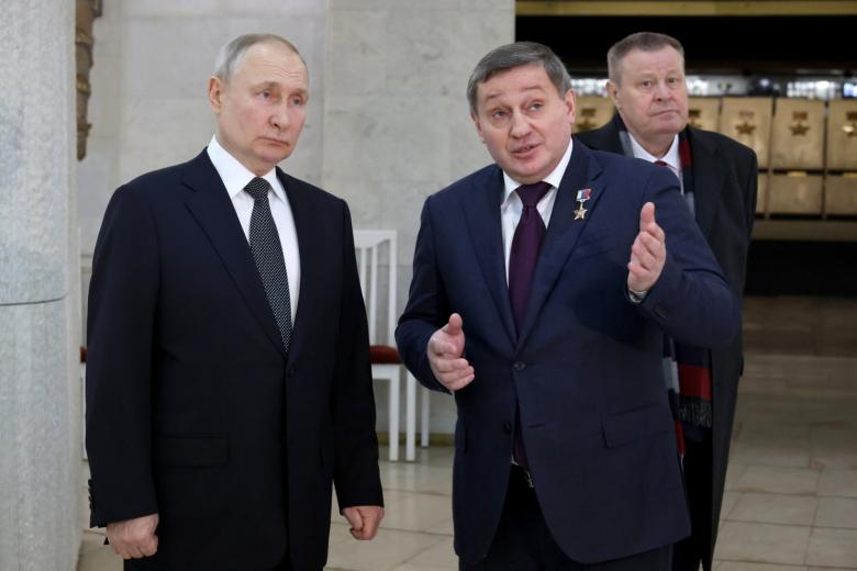 Владимир Путин и Андрей Бочаров