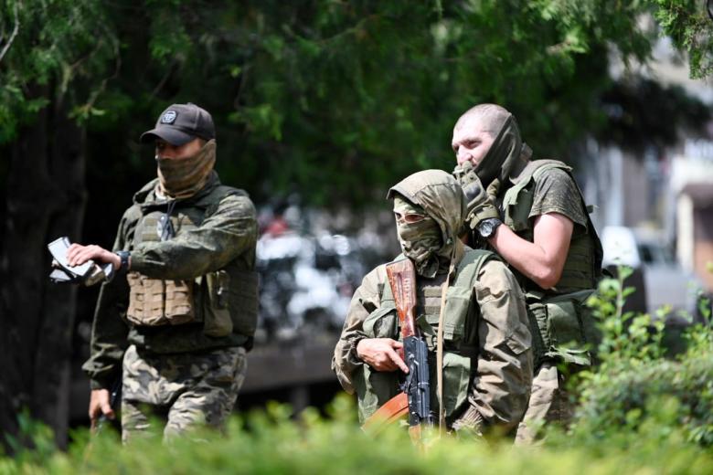 Бойцы ЧВК «Вагнер»