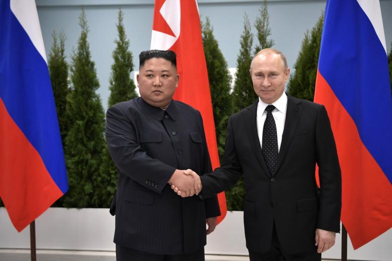 Ким Чен Ын, Владимир Путин