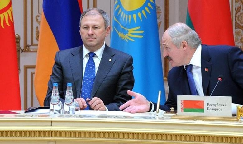 Сергей Румас и президент Белоруссии Александр Лукашенко